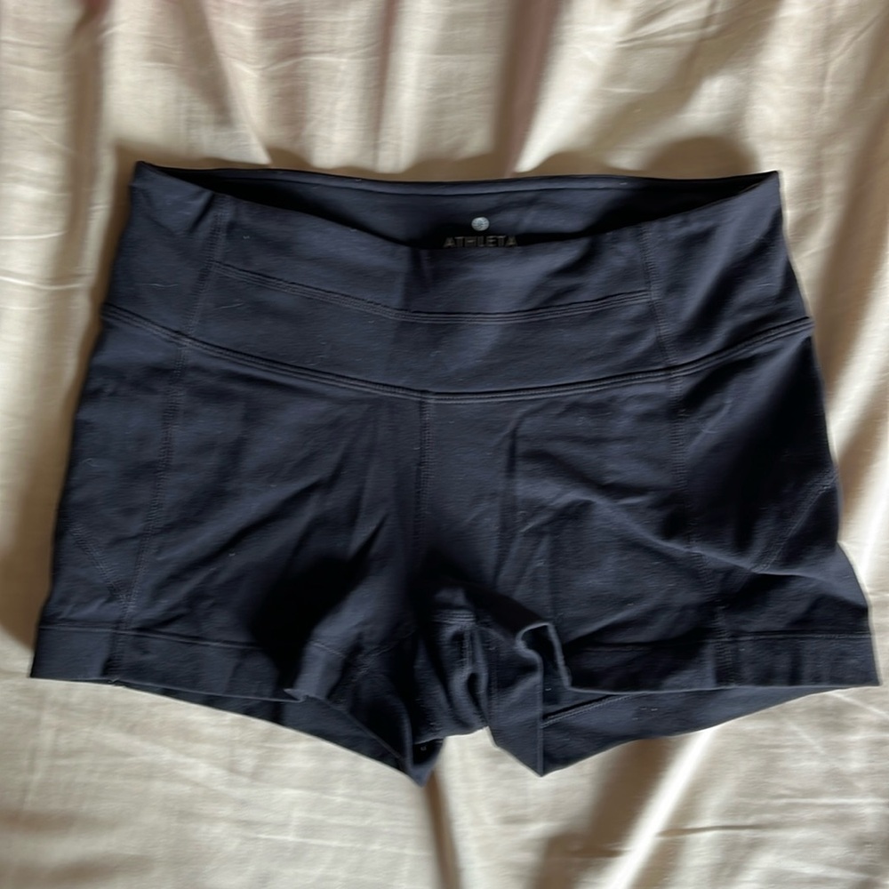 Althleta spandex short shorts
